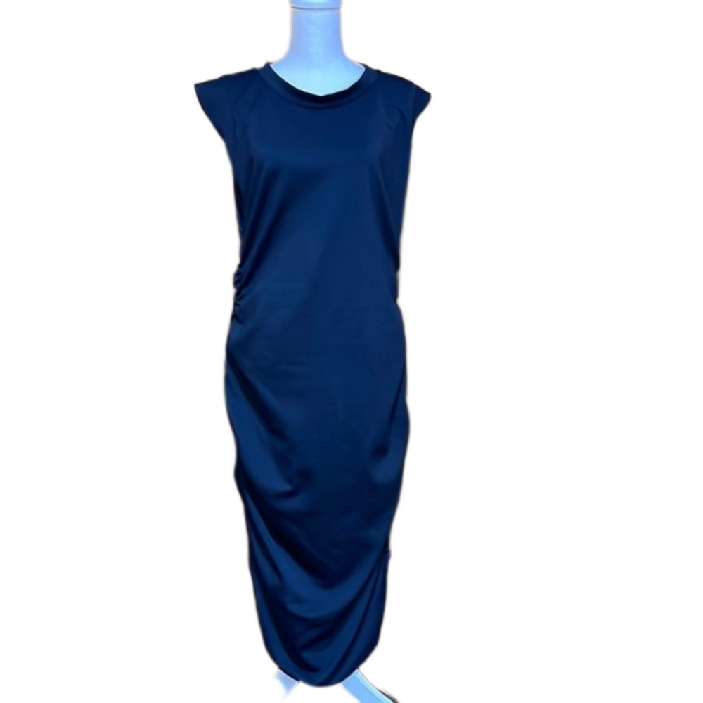 Rachel Parcell Black Ruched Bodycon Dress Plus Size XXL - NWOT